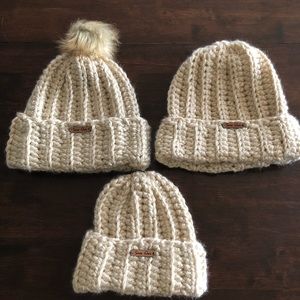 Seven Owls detachable fur Pom hat